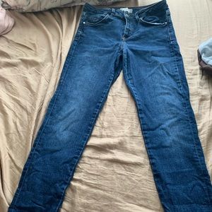 Medium/light dark wash skinny jeans